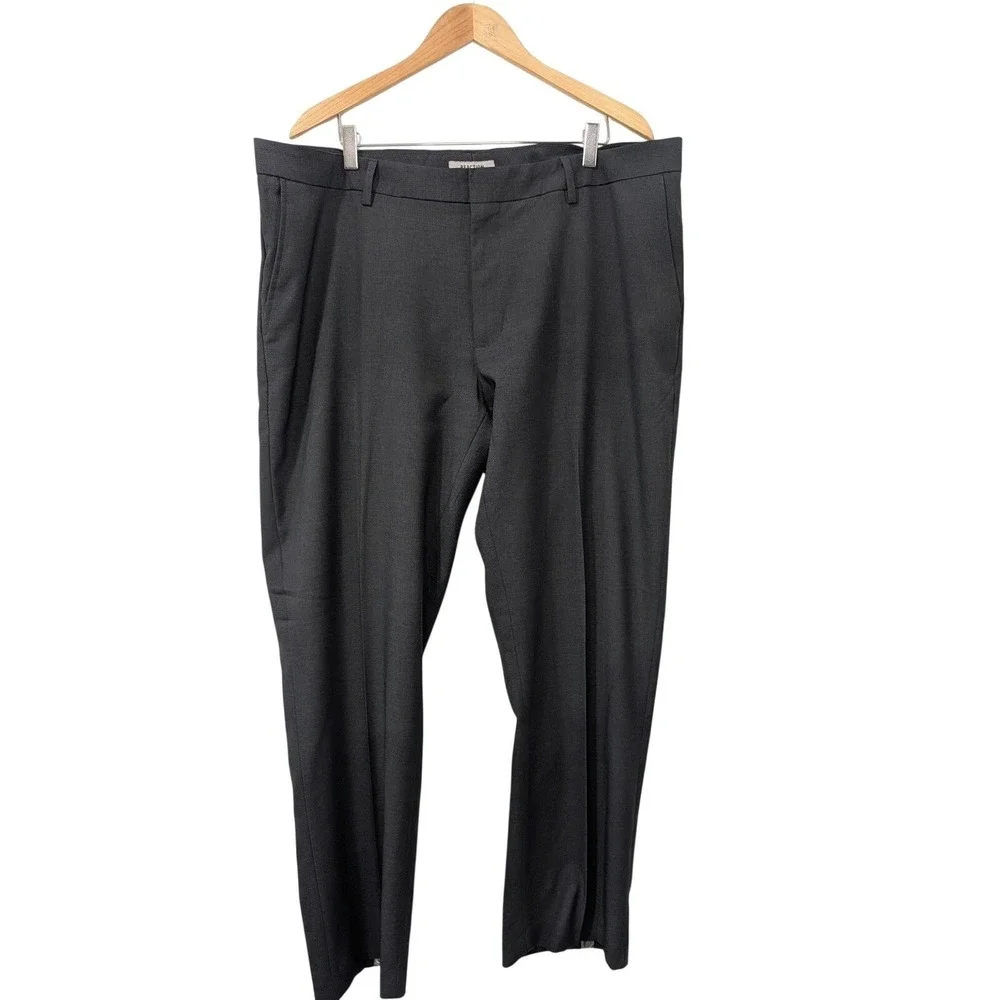 Reaction Kenneth Cole Men's Charcoal Dress‎ Pants Size 38x30